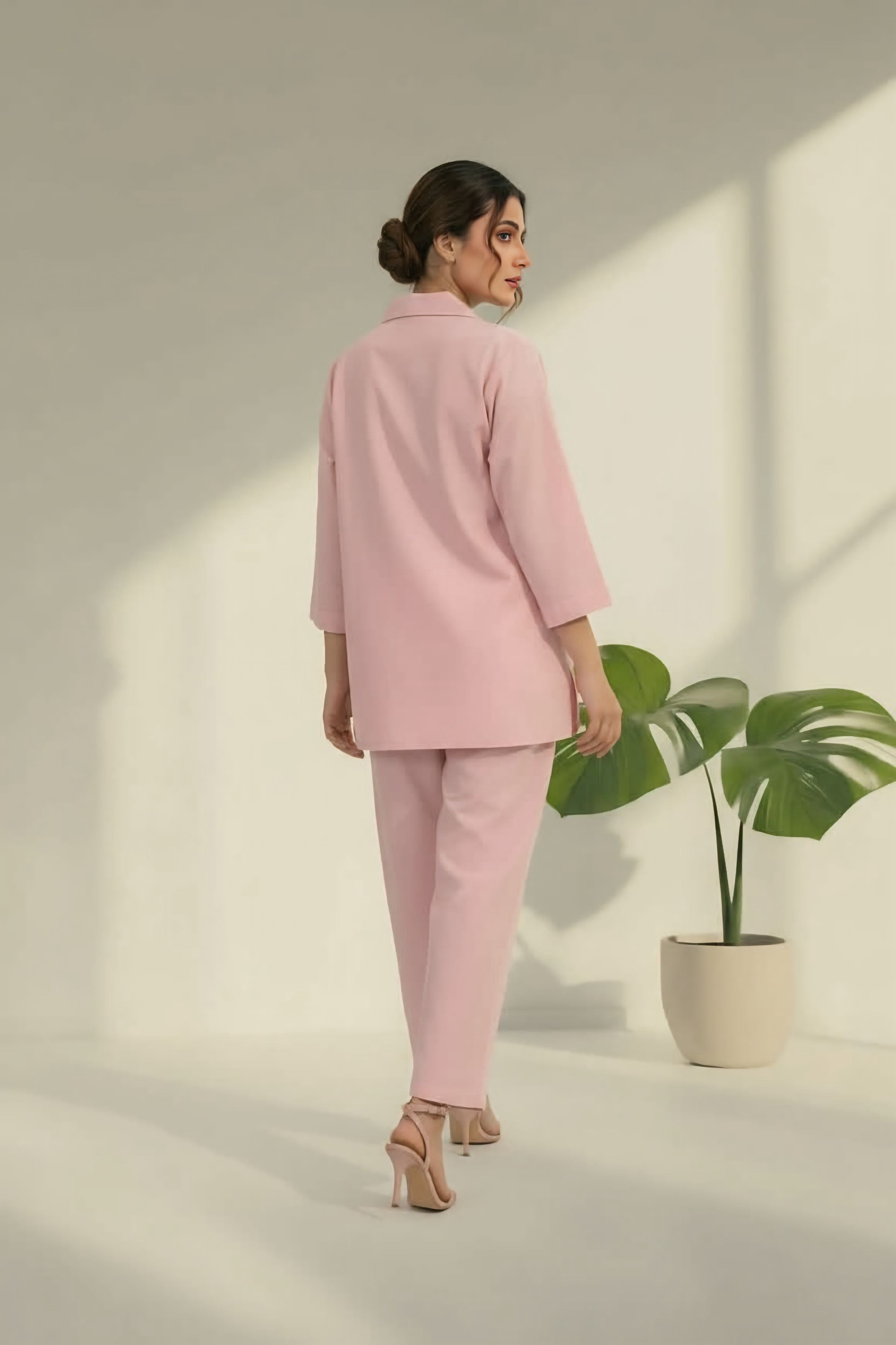 Soft blend cotton co-ord set