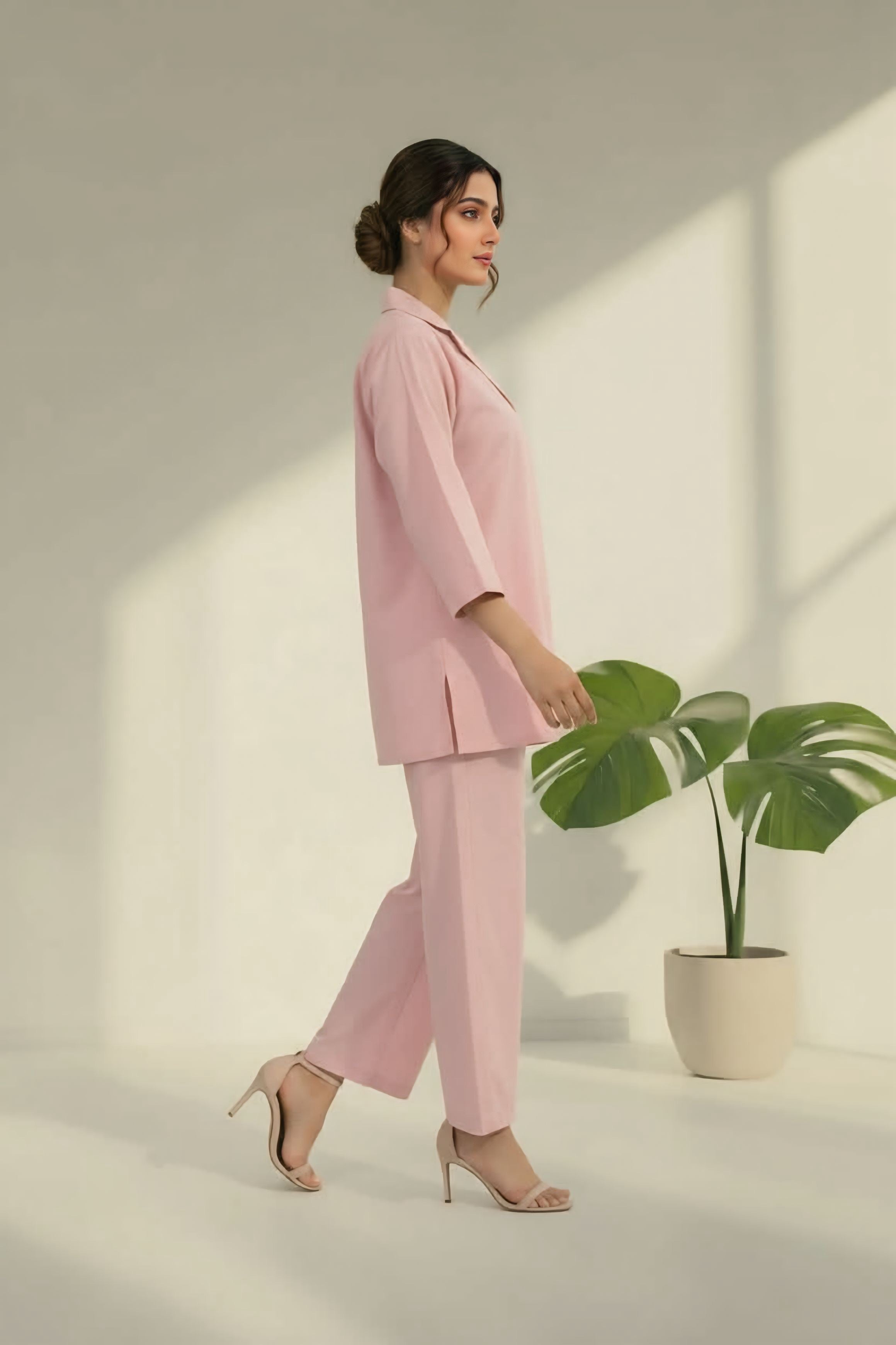 Soft blend cotton co-ord set