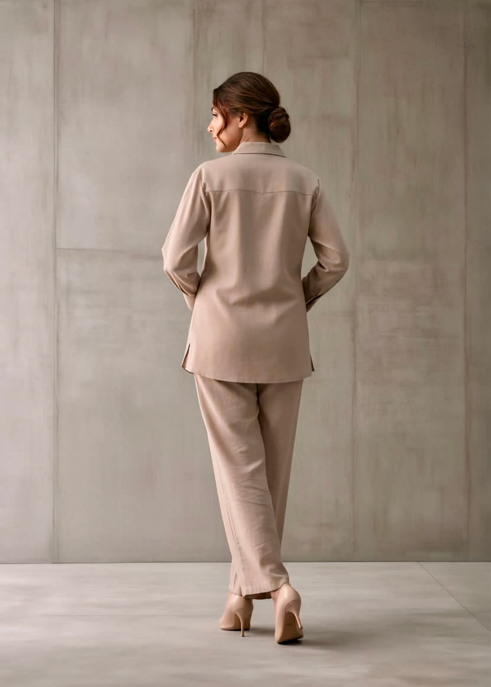 Winter soft blend cotton winter co-ord set