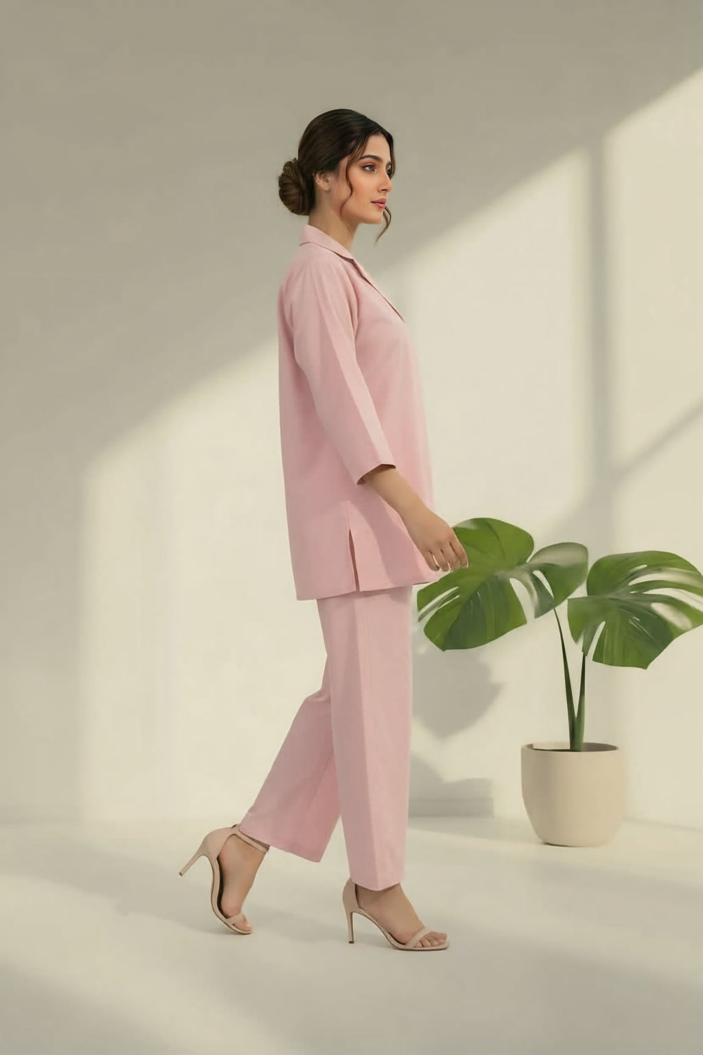 Soft blend cotton co-ord set